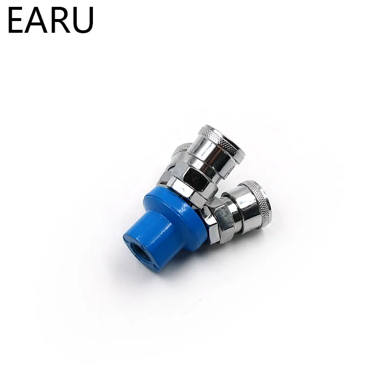 Pneumatic Fitting Compressor Fittings 1/4 Quick Connector Air Gas Distributor For Pump Tool Coupler Manifold Multi Splitter