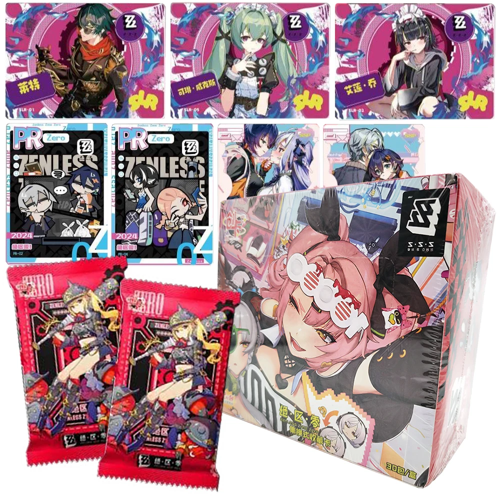 

Zenless Zone Zero Collection Card Role-playing Game Cute Q-version Rare Card Player Like Character Nicole Demara Creative Toys