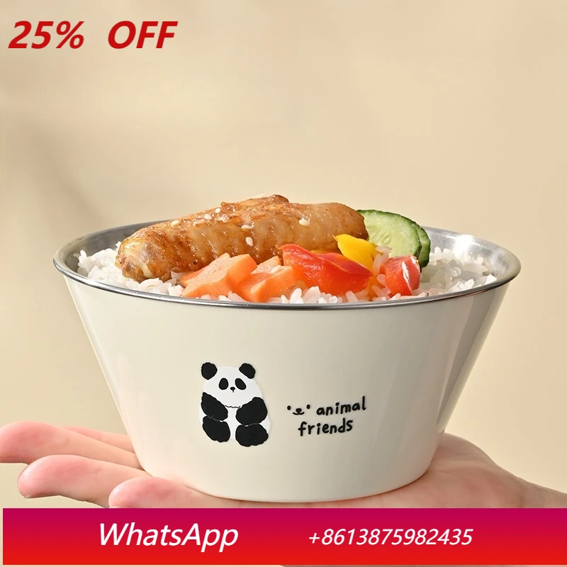 

LMM stainless steel bowl drain basket easy wash home kitchen cooking salad bowl