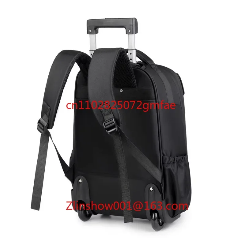 

Новое поступление 2025, оксфордский водонепроницаемый съемный вакуумный рюкзак большой емкости, сумка на колесиках, дорожная сумка для багажа с колесами