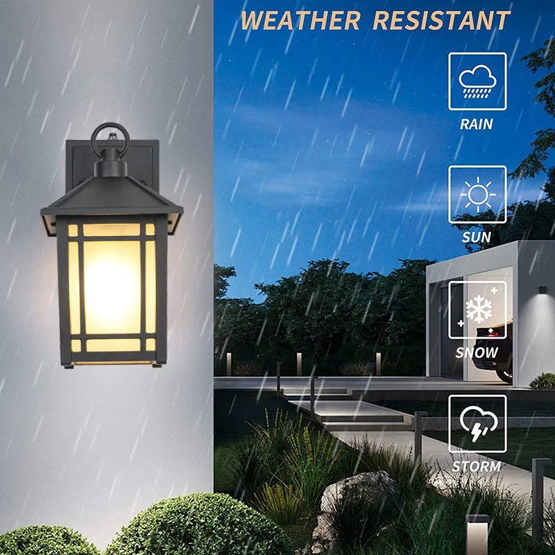 Designer Creative Waterproof Outdoor Wall Lamp Corridor Villa Courtyard Stairs Terrace Balcony Aisle Home Decoration Wall Lights