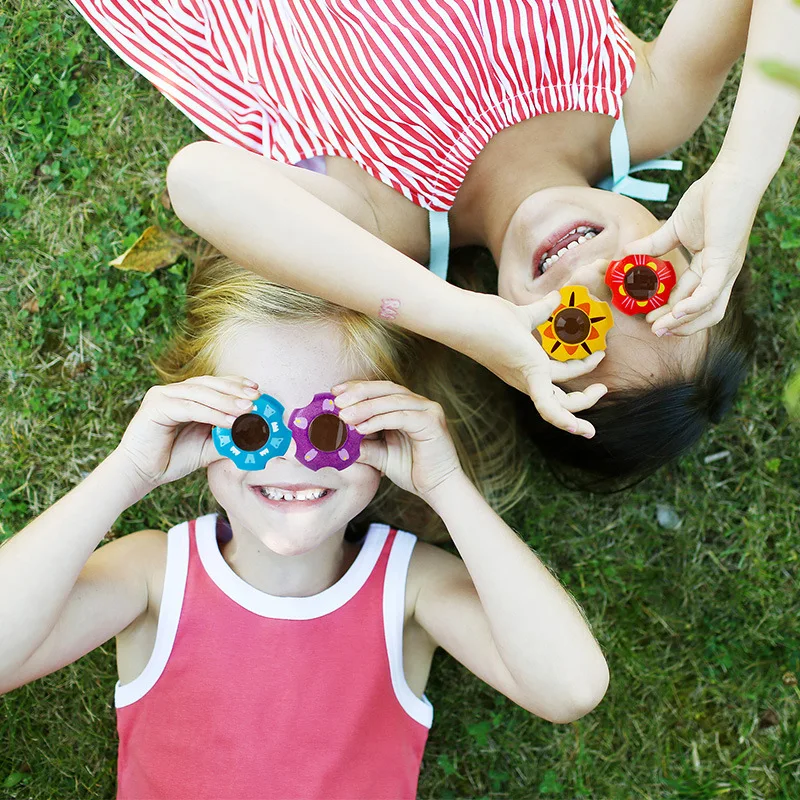 

Kids Optical Kaleidoscope Toy - Flower Pattern Science Exploration Educational Gift for Toddlers