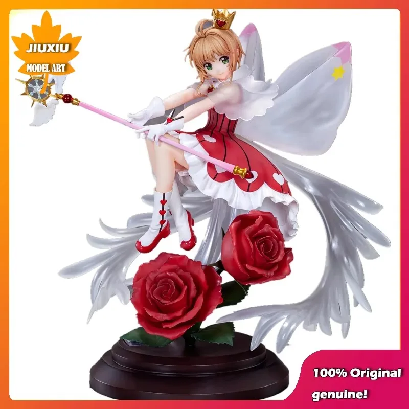 

Cardcaptor Sakura KINOMOTO SAKURA Rocket Beats Ver.28cm ПВХ Фигурка Аниме Фигурка Модель Игрушки Фигурка Коллекция Кукла Подарок