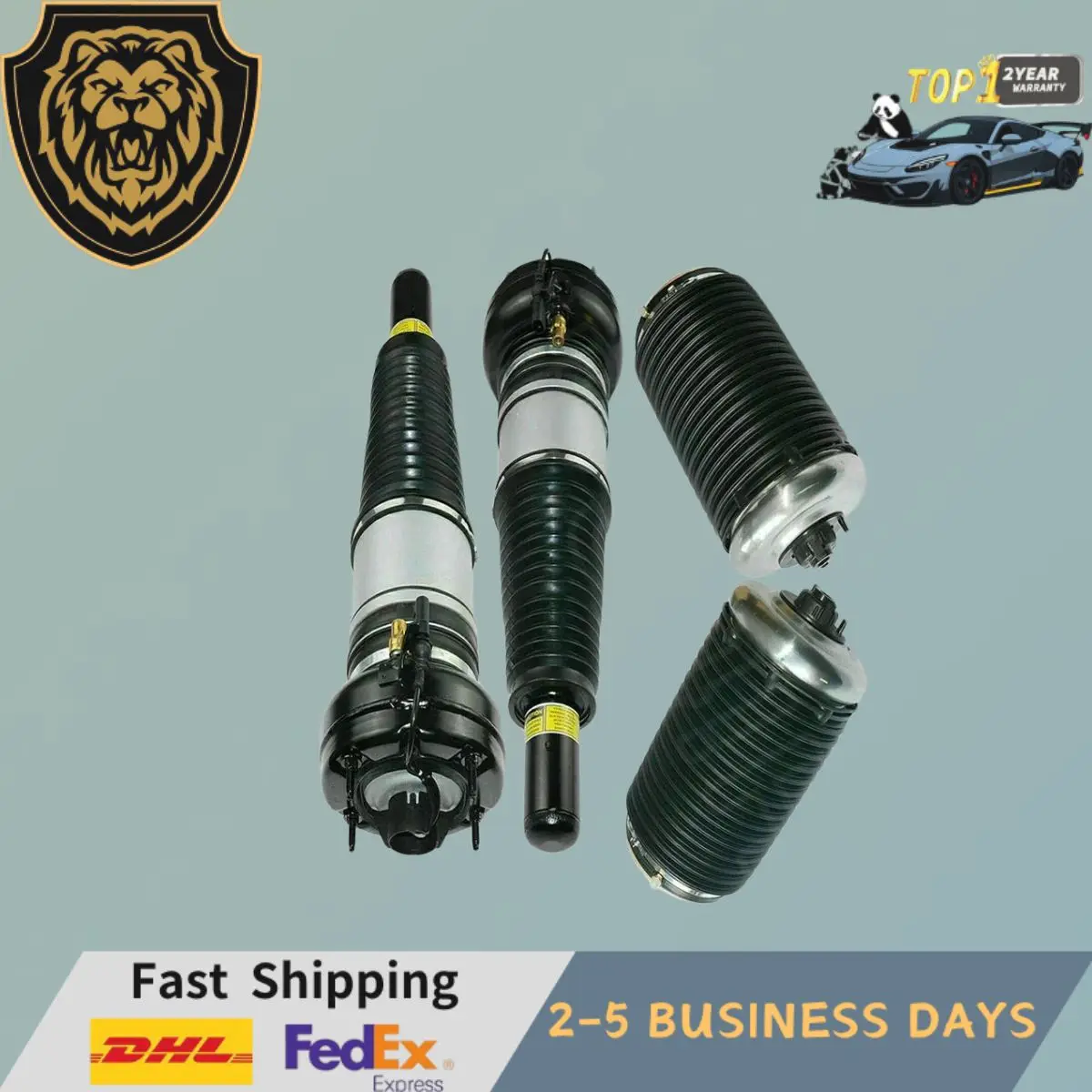 

4pcs Front and Rear Air Suspension Air Shock Strut For Audi A6 C7 A7 4G0616039 4G0616040AE 4G0616001B 4G0616002B