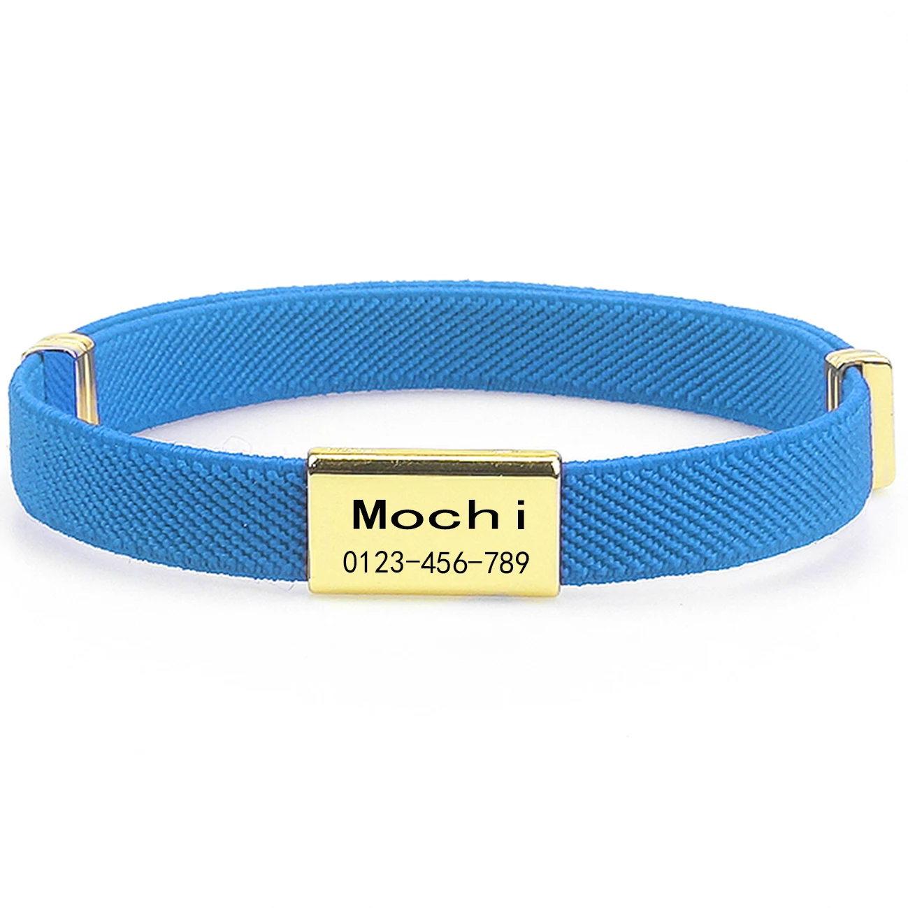 Modisches, anpassbares Katzenhalsband mit graviertem Namensschild, verstellbar, abtrünniger Kätzchen-Halskette für kleine Hunde, Haustier-ID, kratzfest – Detail 23