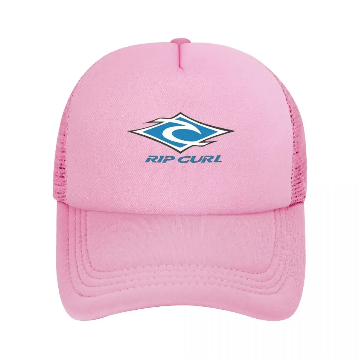 Rip Curl Logo Mesh Baseball Caps Snapback Fashion Baseball Hats Breathable Casual Casquette Outdoor Unisex