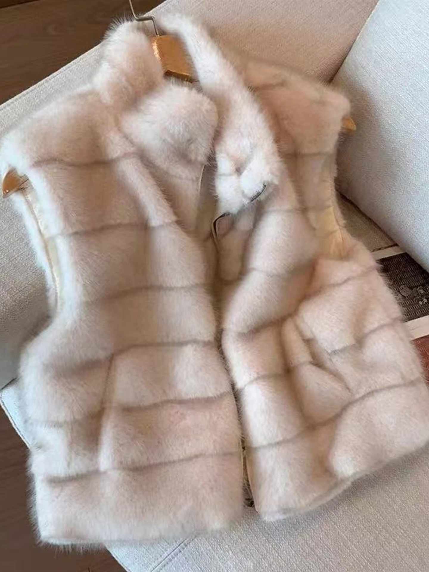 

Зимняя женская стеганая куртка Ele с воротником-стойкой из искусственного меха, приталенная, роскошная, универсальная, молодежная, модная