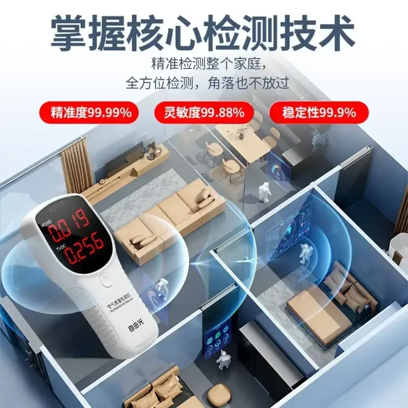 Home Professional Formaldehyde 8960 Detector Indoor Air Quality Monitor Self-Test Instrument New House Formaldehyde Testing