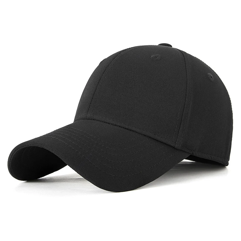 New Full Closed Fitted Baseball Cap Men Big Size High Quality Big Head Fashionable