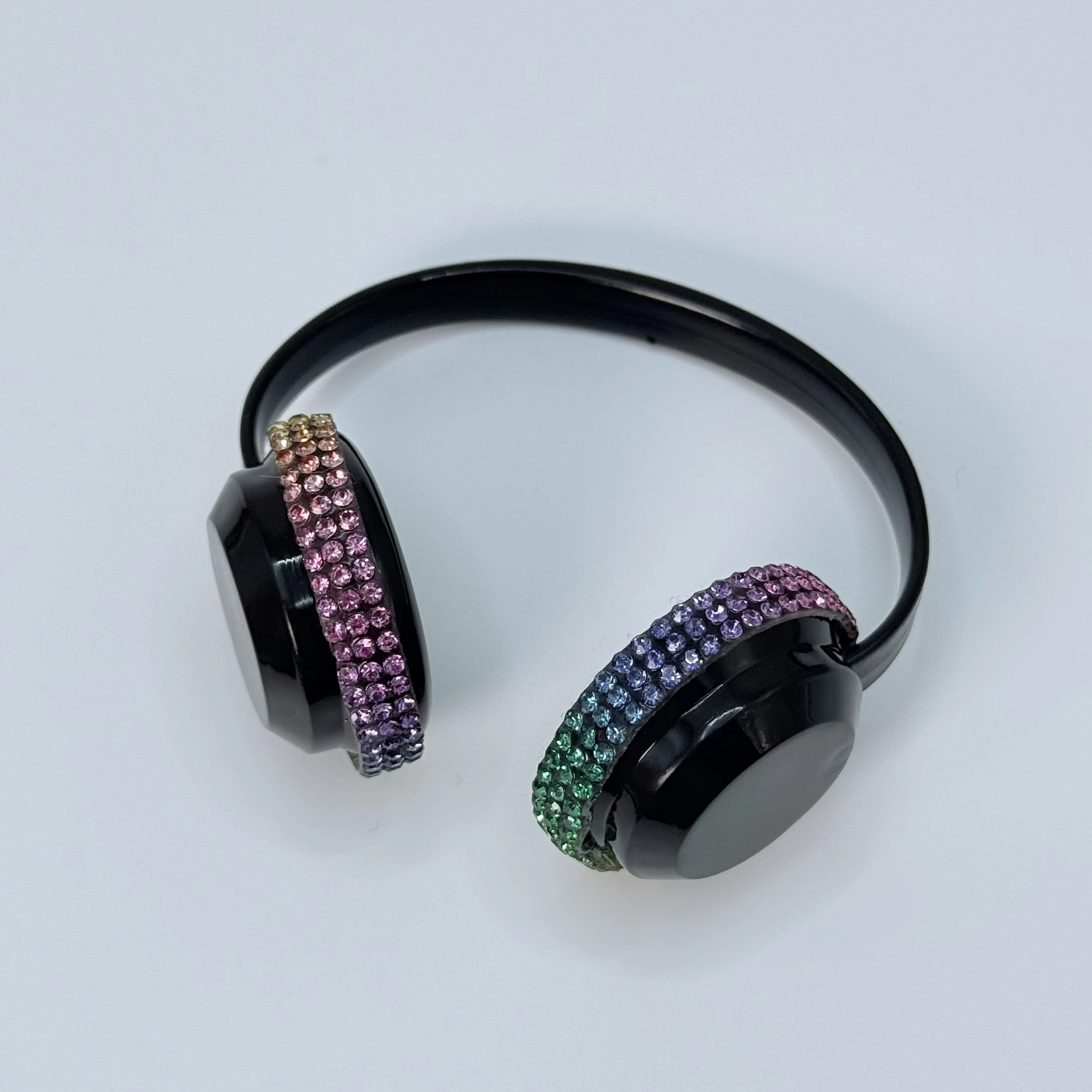 LABUBU Puppenzubehör-Set im Punk-Rock-Stil, DIY-Wasserstein-Aufkleber – Brillen, Kopfhörer, Schuhe – Puppe nicht im Lieferumfang enthalten