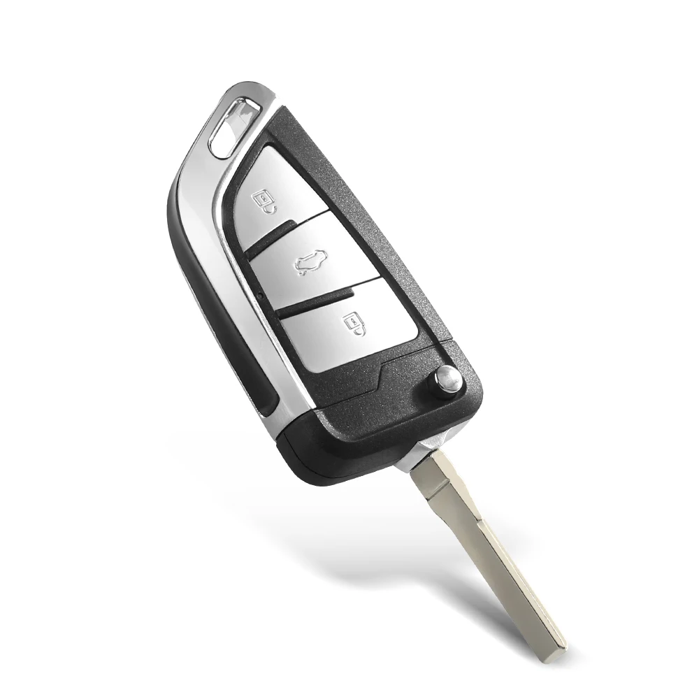 KEYYOU 1PCS Geändert Version Für Volkswagen VW Golf 4 5 6 7 Jetta Passat CC Tiguan Polo Käfer Skoda Flip remote Auto Schlüssel Shell – Detail 9