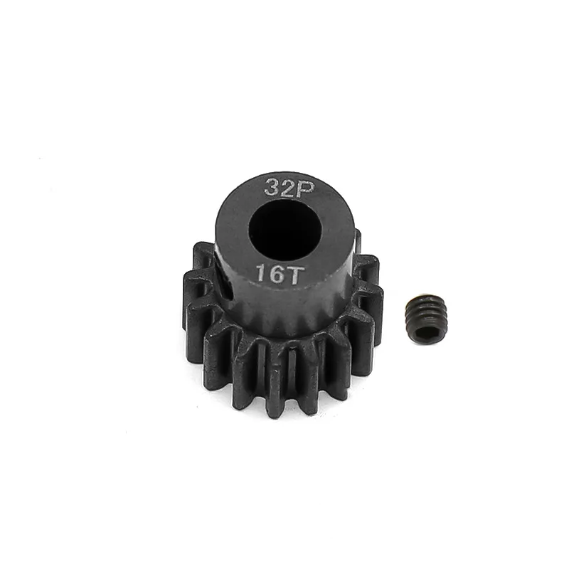 1PCS Metal Steel 5mm M0.8 32P Motor Gear Pinion 13T 14T 15T 16T 17T 18T 19T 20T 21T for 1/10 1/8 RC Car Parts SCX10 TRX-4 ARRMA