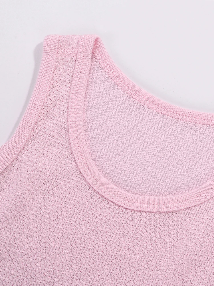 1PCS Random Summer Baby Boys and Girls Sleeveless Tank Top Made of Thin Cotton Breathable Soft Comfortable and Minimalist