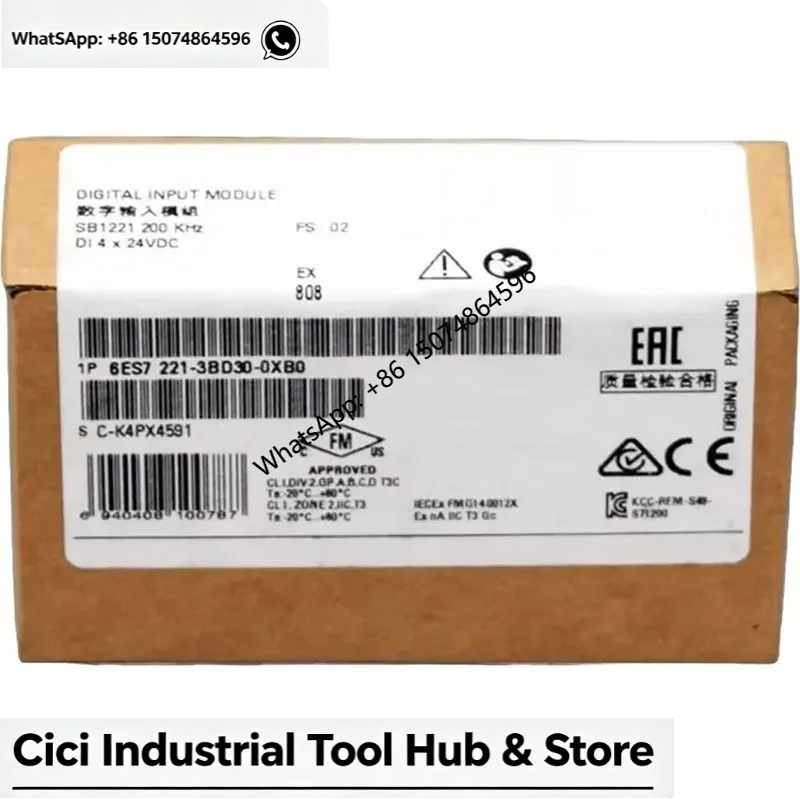 Original new S7-1200 central processing unit 6ES7221-3BD30-0XB0 6ES7 221-3BD30-0XB0 6GK7 243-1BX30-0XE0 programmable controller