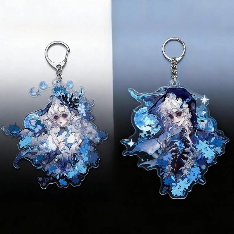Horror Identity V Game Peripheral Keychain Ithaqua Disciple Bloody Queen Acrylic Cosplay Key Chains Backpack Hanging Pendant