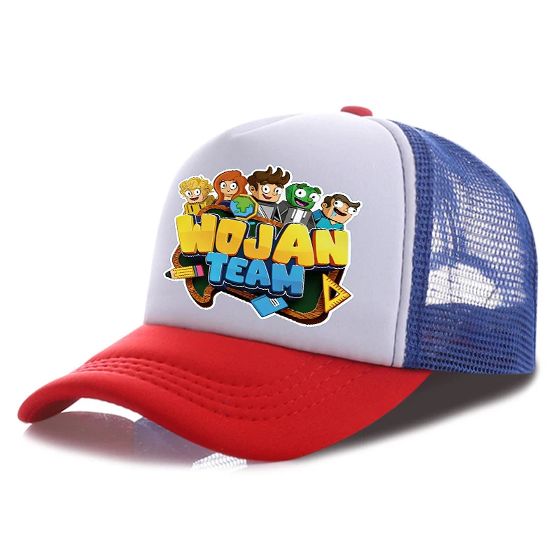 Wojans Team Baseball Cap for Kid Adult Hip-hop Peak Cap Game Anime Boy Girl Sunshade Sunhat Summer Women Men Trucker Dad Hat