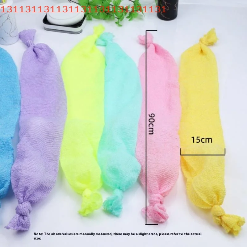 متجمد منشفة استحمام طويلة فرشاة الجسم مرونة عالية التقشير حمام تدليك أداة لفرشاة غسيل الحمام الخلفي