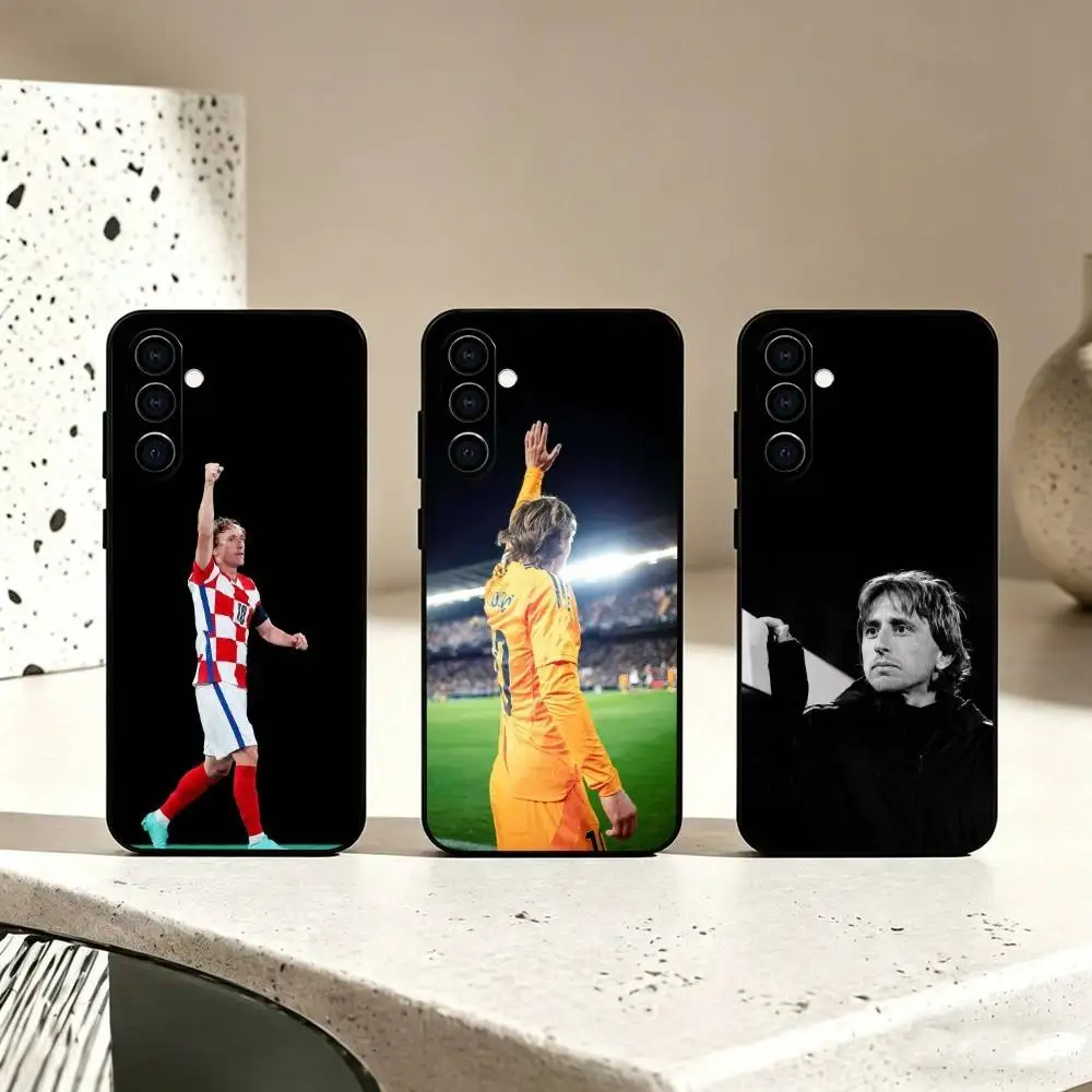 

Football Star L-Luka M-Modric Phone Case For Samsung Galaxy A73,A72,A71,A70,A53,A52,A51,Others Soft Black Cover