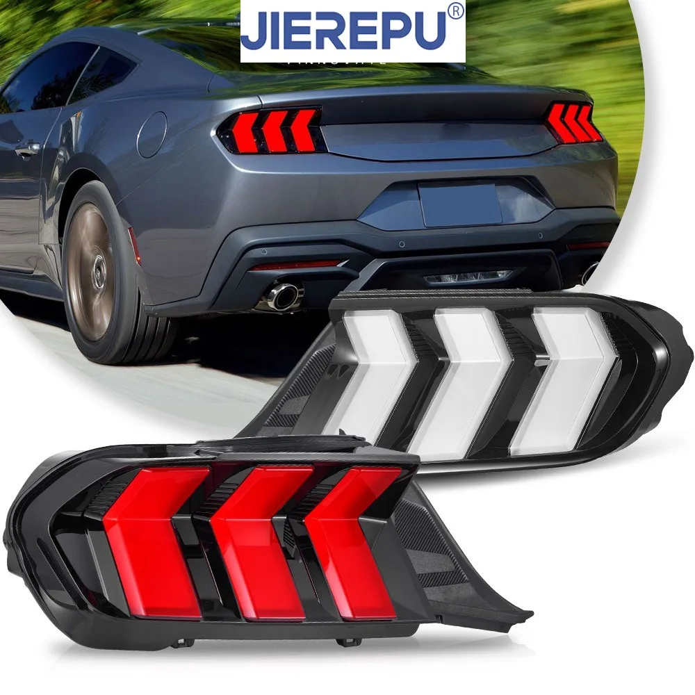 

1Set Clear FULL LED Tail lights Assembly For 2024-2025 Ford Mustang S650 W/Animation Auto Headlights Accessories