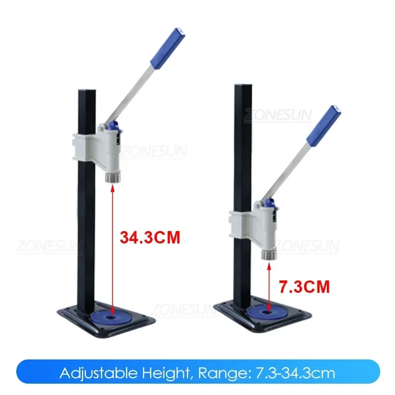 ZONESUN ZS-BBC1 수동 맥주 병 마개기 콜라 우유 청량 음료 및 음료수용 크라운 캡 병용
