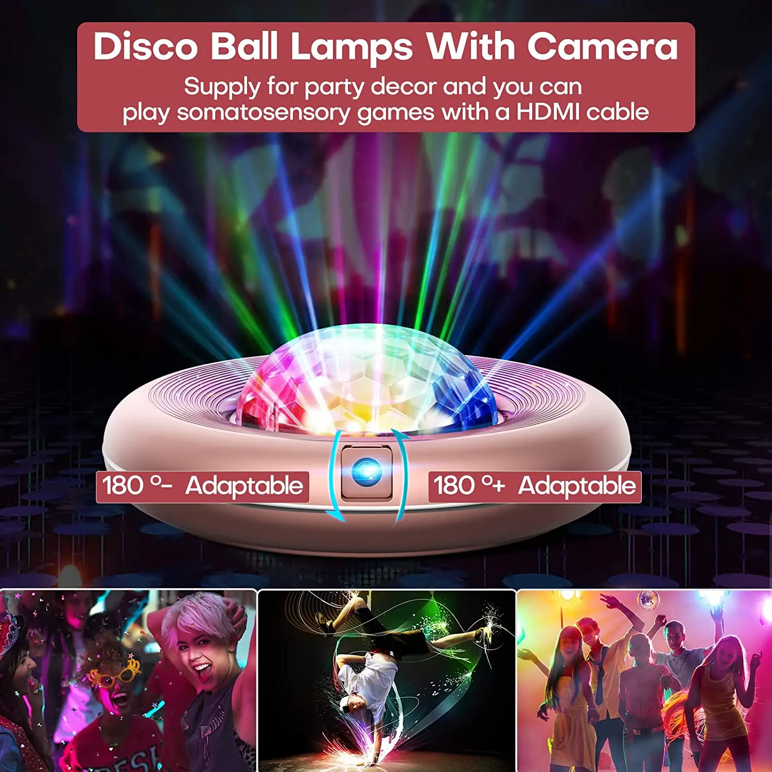 حصيرة الرقص ألعاب للتلفاز/الكمبيوتر مع كاميرا HD مزدوج المستخدم ممارسة اللياقة البدنية وسادة عدم الانزلاق هدية للأطفال HDMI-متوافق