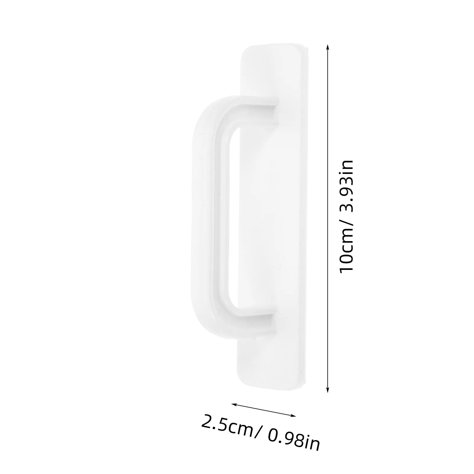4Pcs Removable Cabinet Handles Self Adhesive Stick on Pulls for Kitchen Bathroom Closet Sliding Doors No Tools Needed Modern
