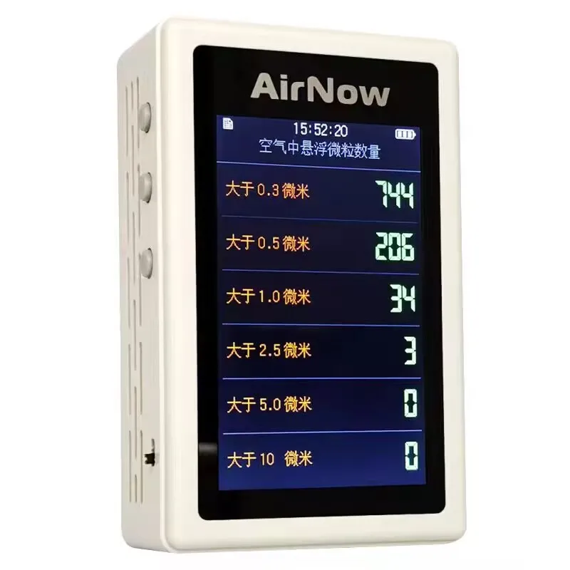 Datte formaldehyde PM2.5 carbon dioxide CO2 detector WiFi remote professional precision air particle automatic