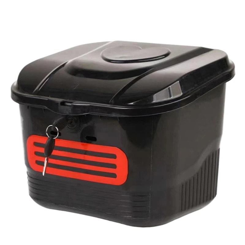 AliExpress Outdoor Riding With Lock Basket Bicycle Storage Basket Electric Scooter And Bicycle Front Basket