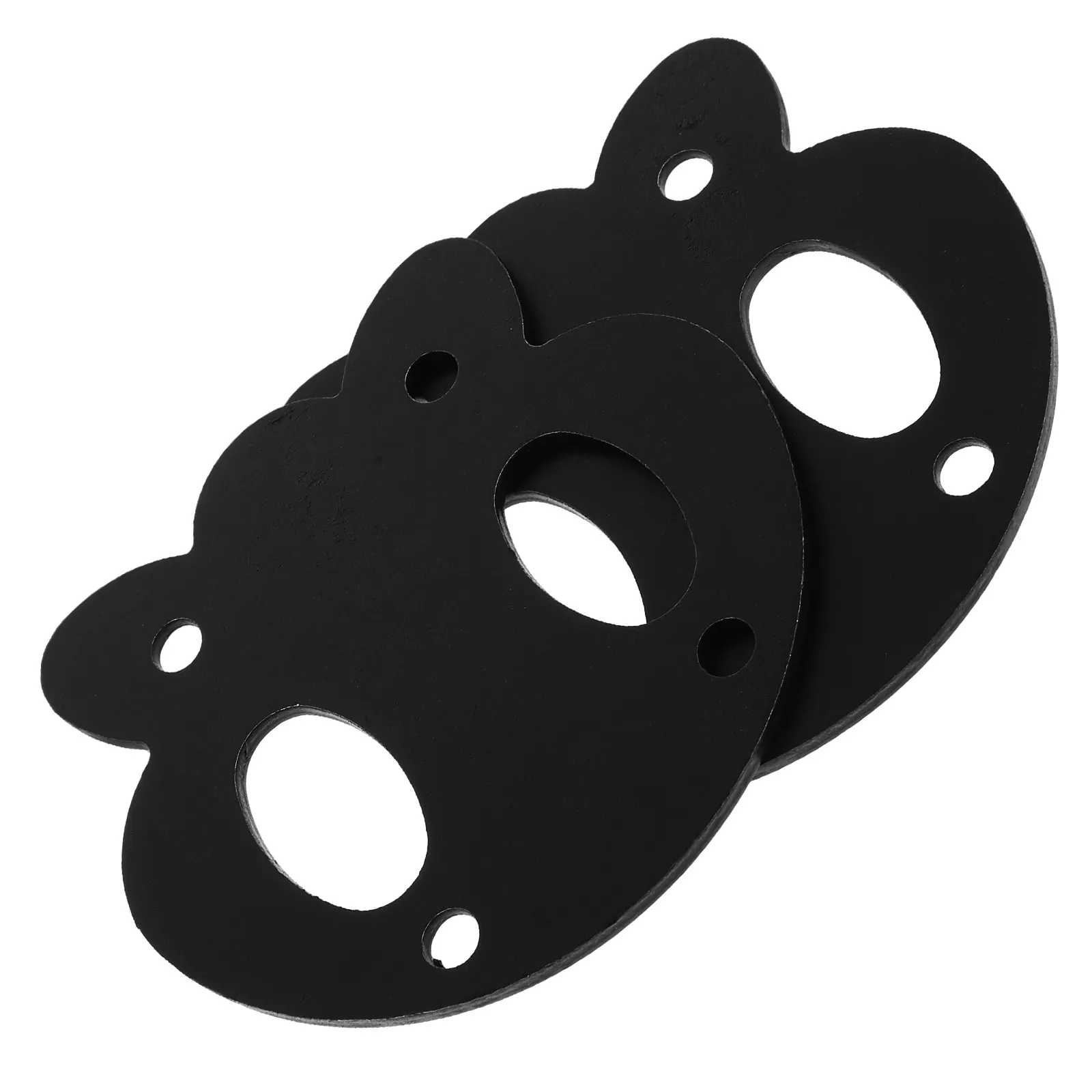 

2Pcs Aluminum Alloy Longboard Anti Sinking Gasket Skateboard Deck Protector Sturdy Skateboard Hardware Kit for Street Skating