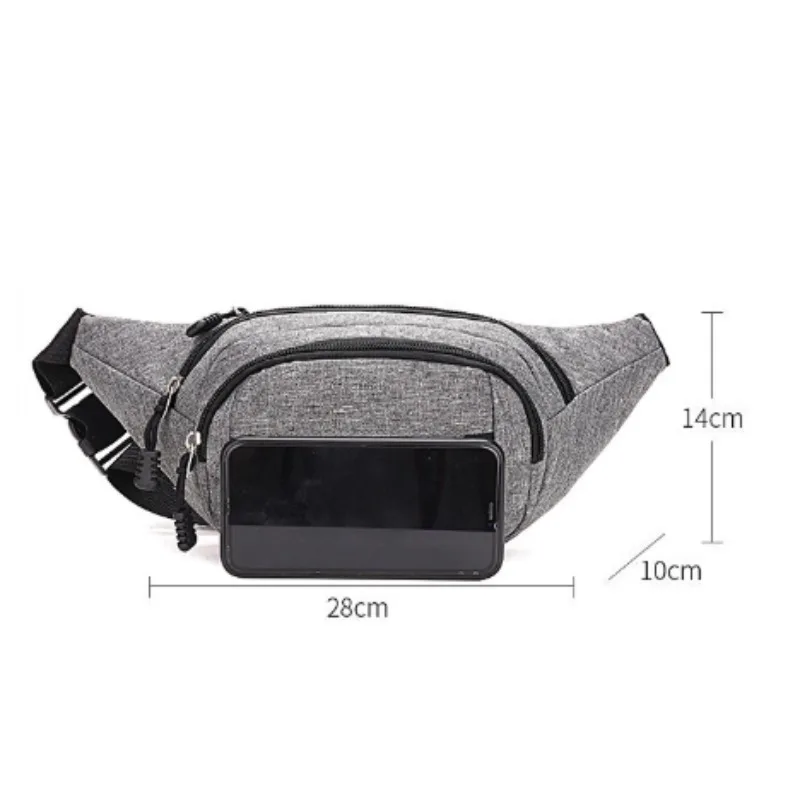 Large Capacity Chest Bag for Men and Women Multifunctional Fashionable Casual Crossbody Bag Fitness Outdoor Sports Waist Bag