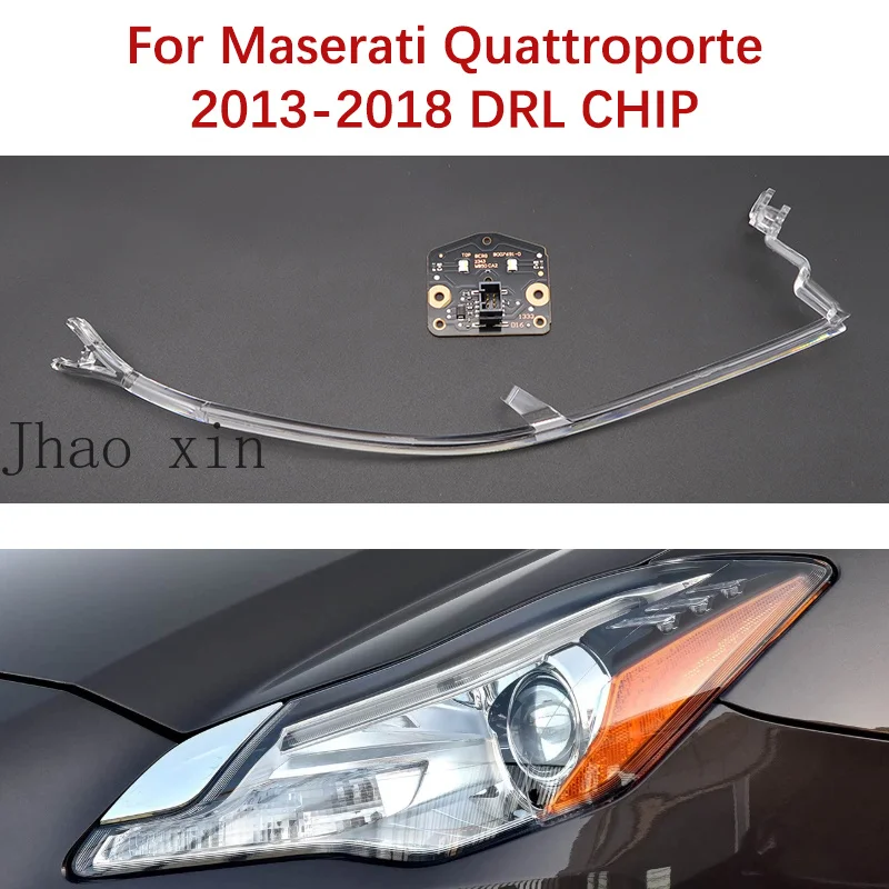 Front Headlight Ballast White Light for Maserati Quattroporte 2013-2018 Car Headlight DRL CHIP Lamp Tube Angel Eye Circuit Board