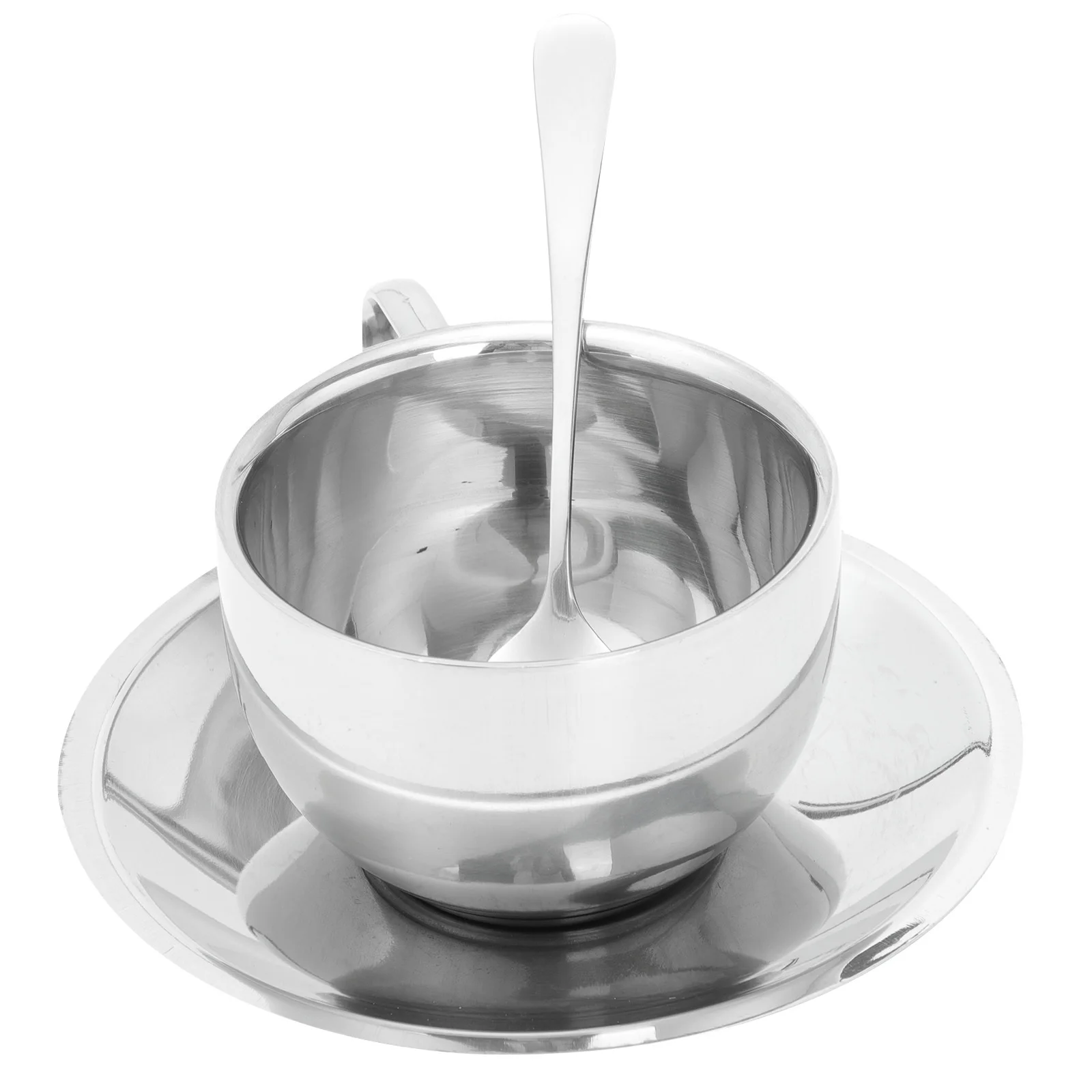 

1Set Household Coffee Cup Set Exquisite Tea Mug Large Capacity Smooth Surface Comfortable Grip Coffee Mug