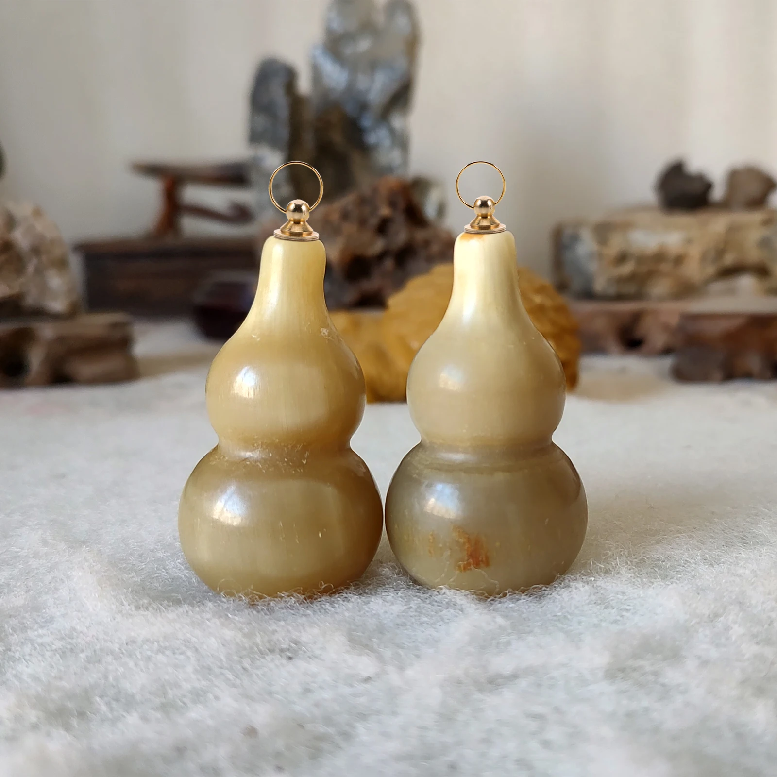 

6pcs Gourd Covers Gourd Jar Brass Caps Precision Fit Sufficient Gourd Shaped Brass Lids Quantity Vintage Tops Container Caps