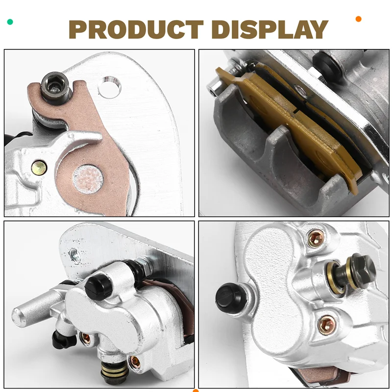 

NEW-4PCS Motorcycle Brake Caliper 1XD-2580T-00-00 1XD-2580W-00-00 For Viking 700 Wolverine X2 X4 700 850 2014-2022