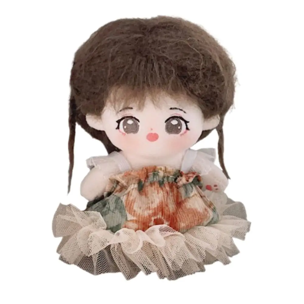 

1 Set Princess Skirt 10cm Cotton Doll's Clothes Toy Accessories Multi Color Cotton Doll Outfit Dress Outfit Mini