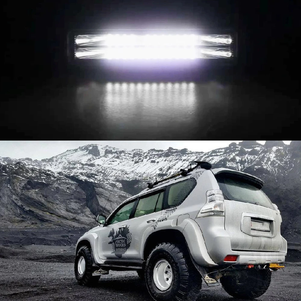 LED Work Light Bar Car Spotlight Light Assembly Led 6000K Fog Lights Off Road Spot Beam Led Light Bar For Trucks ATV SUV DRL