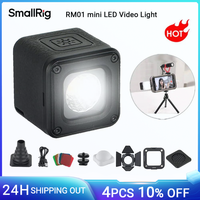 SmallRig RM01 Mini LED Video Light Waterproof Portable Lighting Kit w 8 Color Filters for DJI Action Cameras Smartphones Cameras