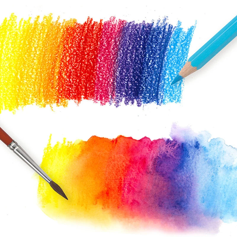 ファーバーカステル100ピース/セット水水溶性色鉛筆鉛筆デッサンセットプロのために手描き絵画スクール画材