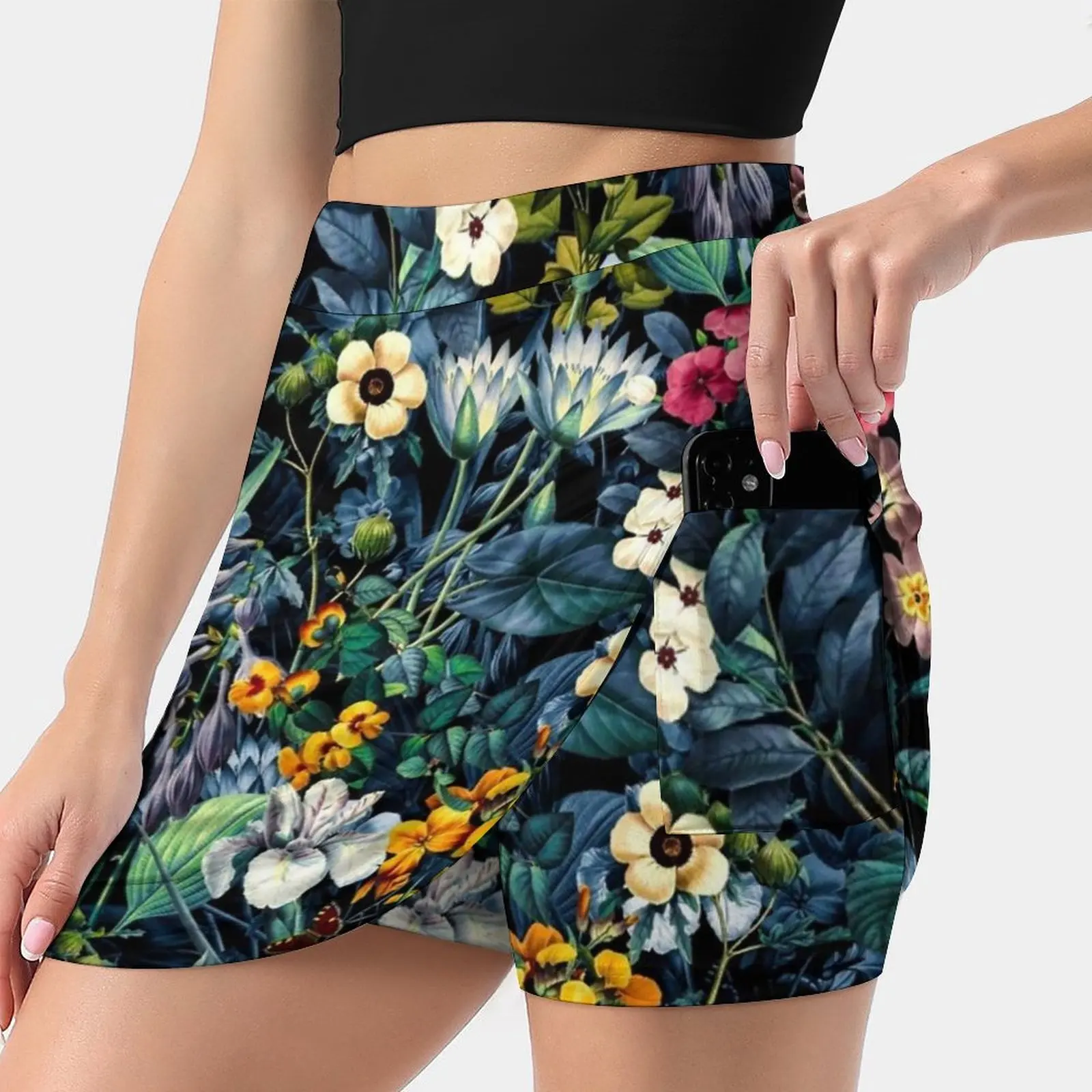 Exotic Garden Skirts Woman Fashion 2022 Pant Skirt Mini Skirts Office Short Skirt Floral Homedecor Home Fashion Garden Forest