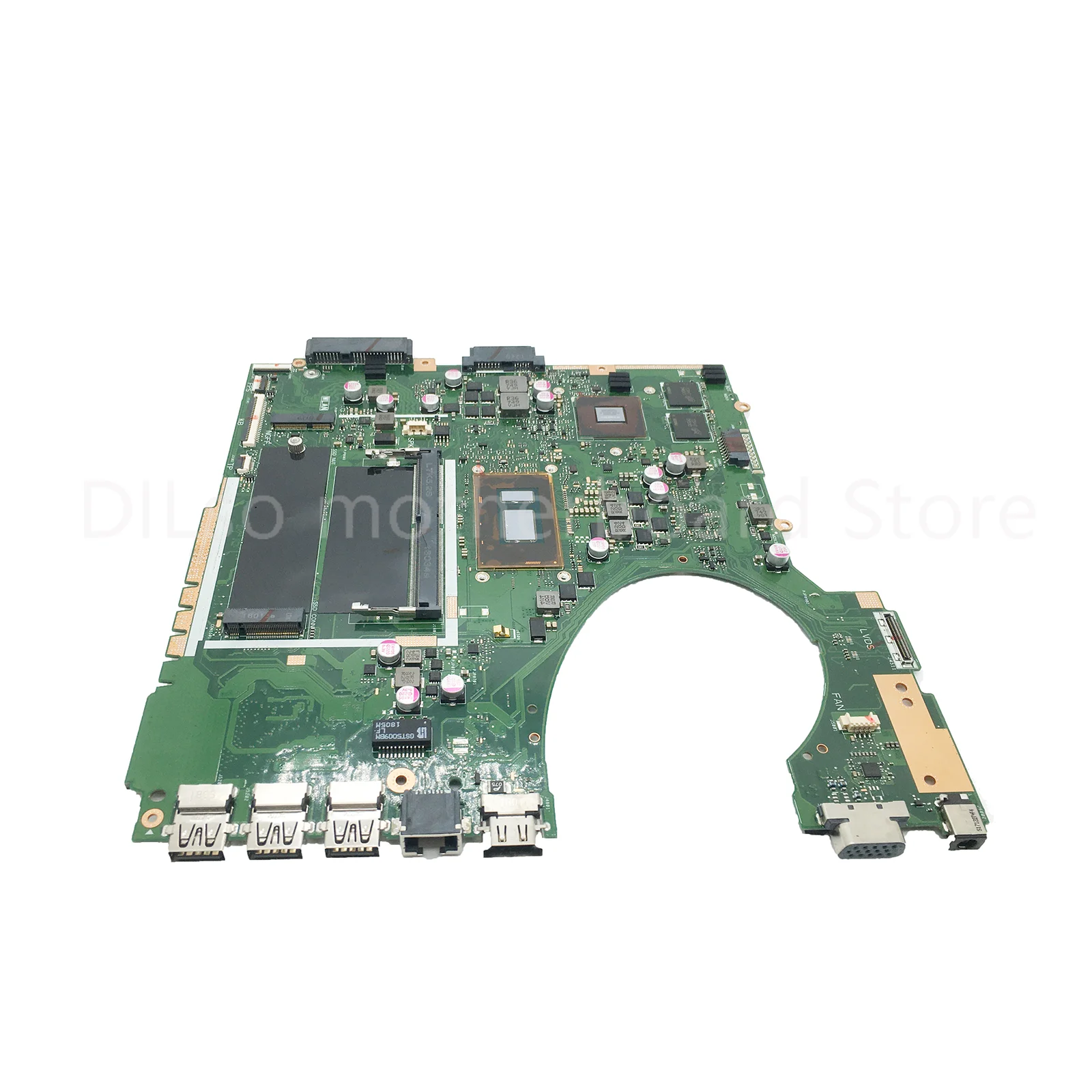 KEFU P1440UF Mainboard Para ASUS PRO P1440 P1440U P1440UA P1440UB Laptop Placa-mãe com I3-8130 I5-8250 I7-8550U 4GB-RAM 940MX/2G