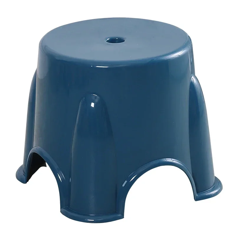 

Plastic stool thickened cooked glue household low stool children's fashion small bench bathroom coffee table shoe round chair