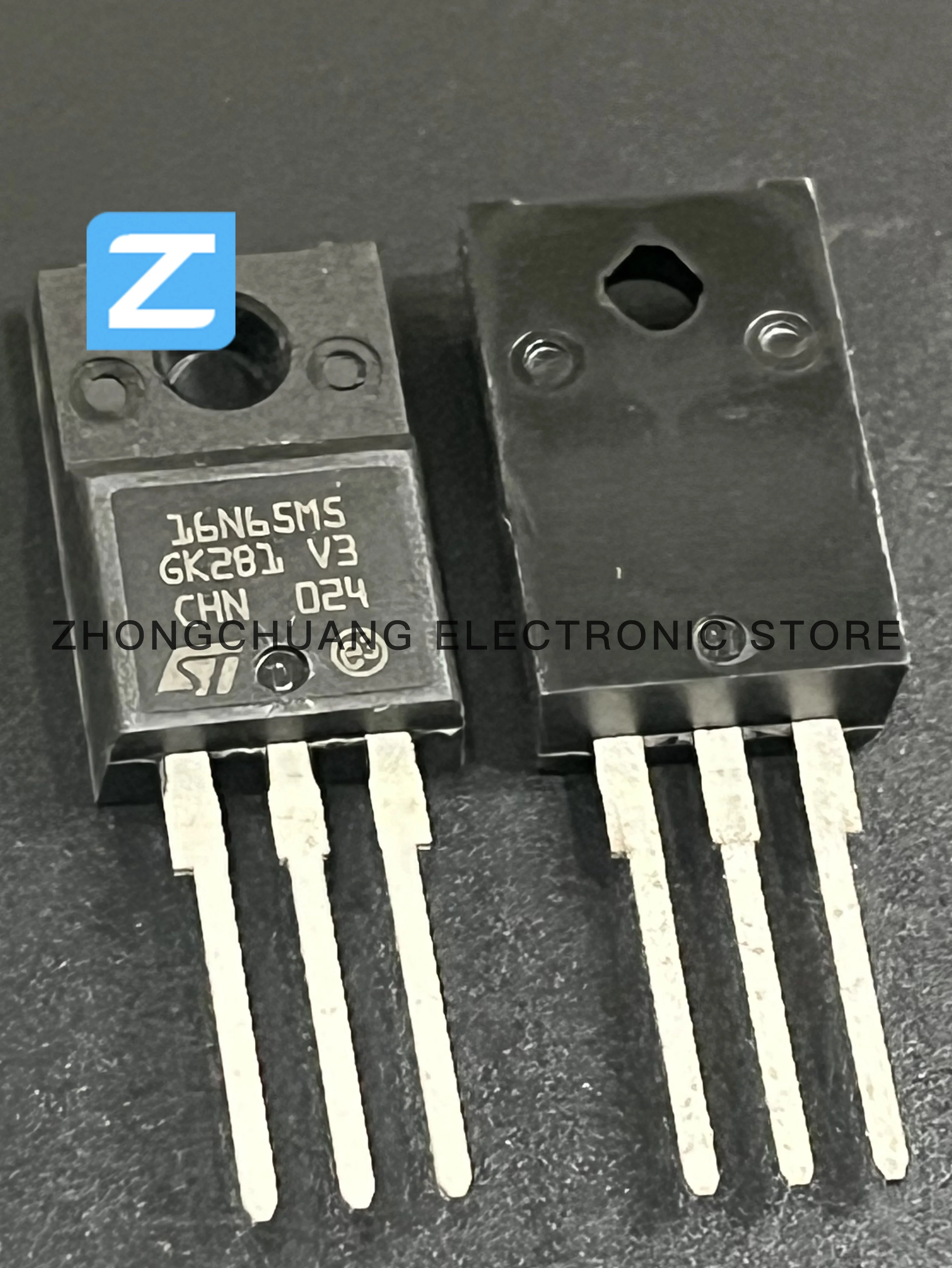 1-10PCS STF16N65M5 16N65M5 TO-220F 650V 12A N-Channel MOSFET new original