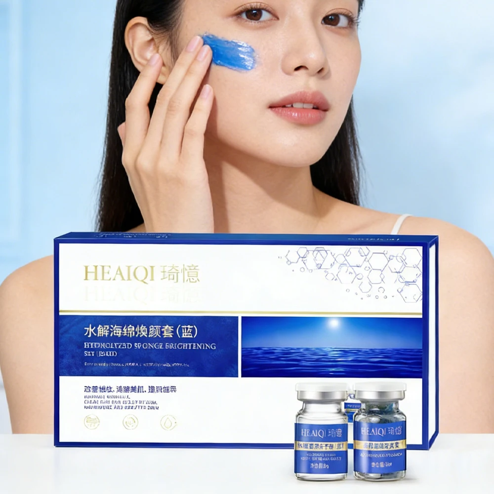 

Sponge Crystallite Treatment Blue Copper Peptide Collagen Facial Natural Biological Extract Sponge Spicules Renew SkinCare
