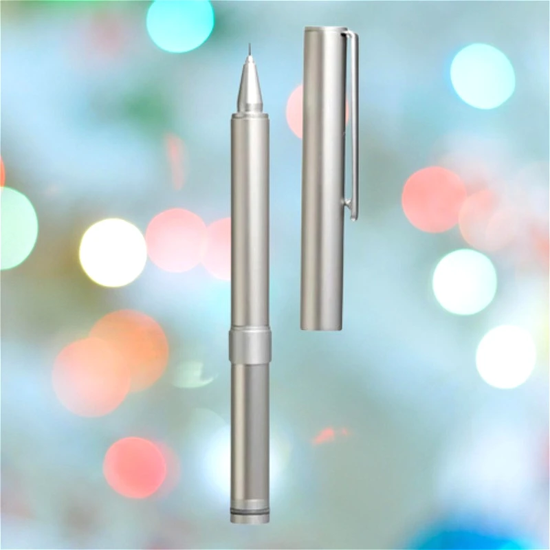 

Japanese Stationery Aluminum Pocket Mechanical Pencils Black 0.5mm Kawaii Student Cute Automatic Pencil Art Writing Pencils