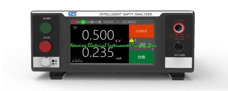 HEX230E Withstand Voltage Insulation Resistance Hipot Tester AC/DC:5KV/6KV,20mA/10mA,IR: 6KV,50GΩ