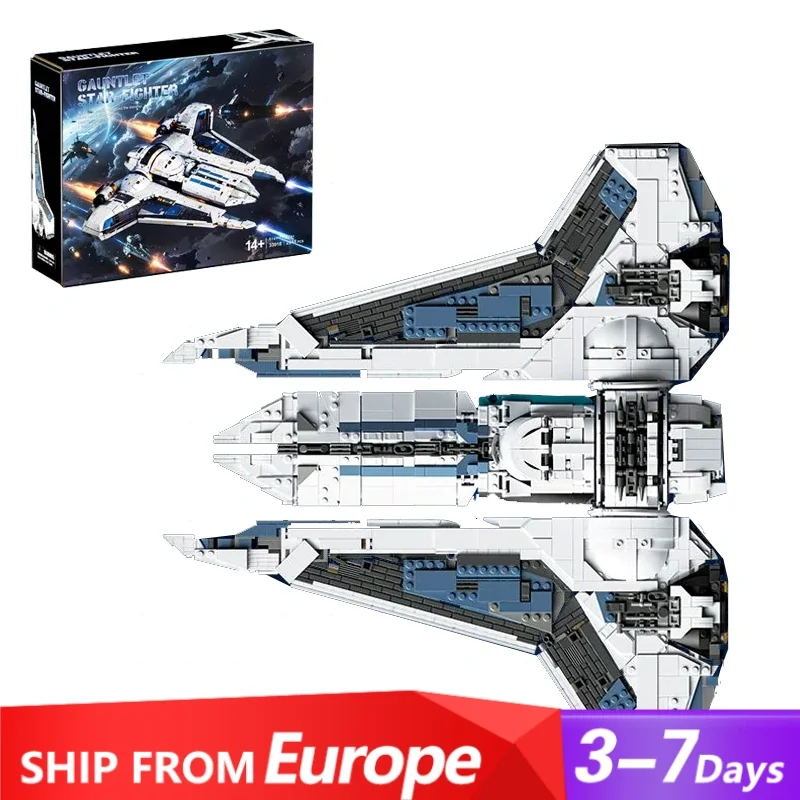 

2948PCS Starfighter Kom'rk-class fighter/transport Building Blocks MOC Spacecraft Spaceship Model Bricks Puzzle Toy Gift for Kid