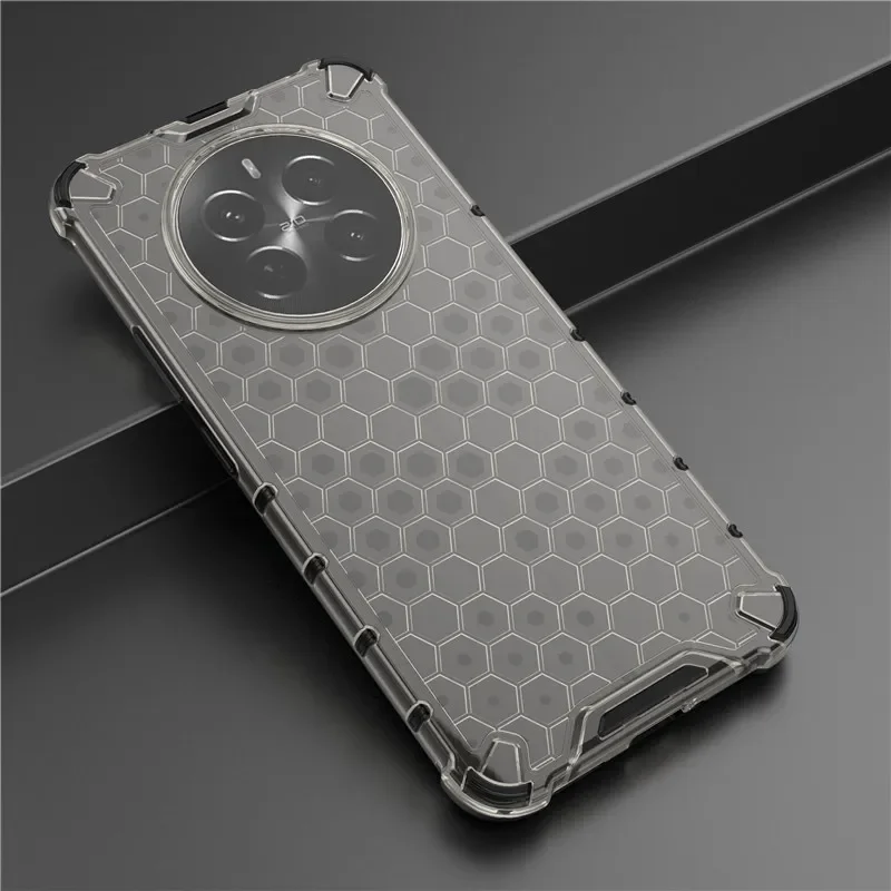 Stoß feste Waben Hard PC Schutz Stoßstange Fundas für Realme 12 Pro plus 5g Gehäuse für Realme 12 10 Pro plus 5g Abdeckung 6,7 Zoll