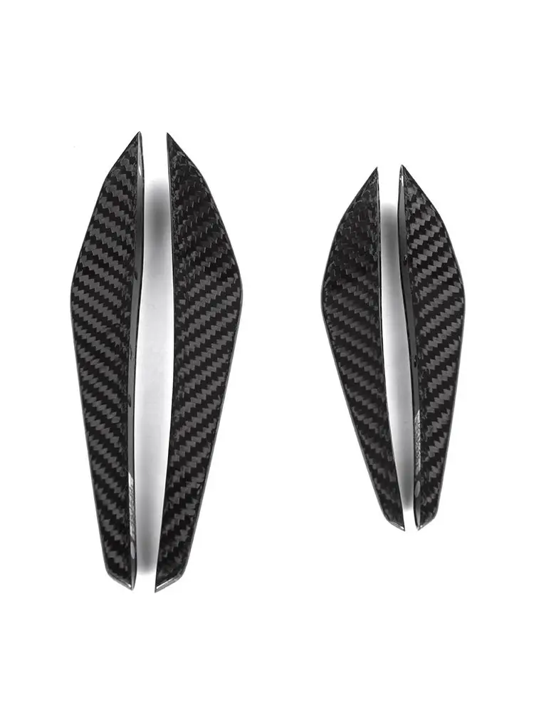 Przedni Canard z prawdziwego włókna węglowego do BMW G80 G81 G82 G83 MP Style 2021-IN 4 szt. — Zdjęcie 2 z 2