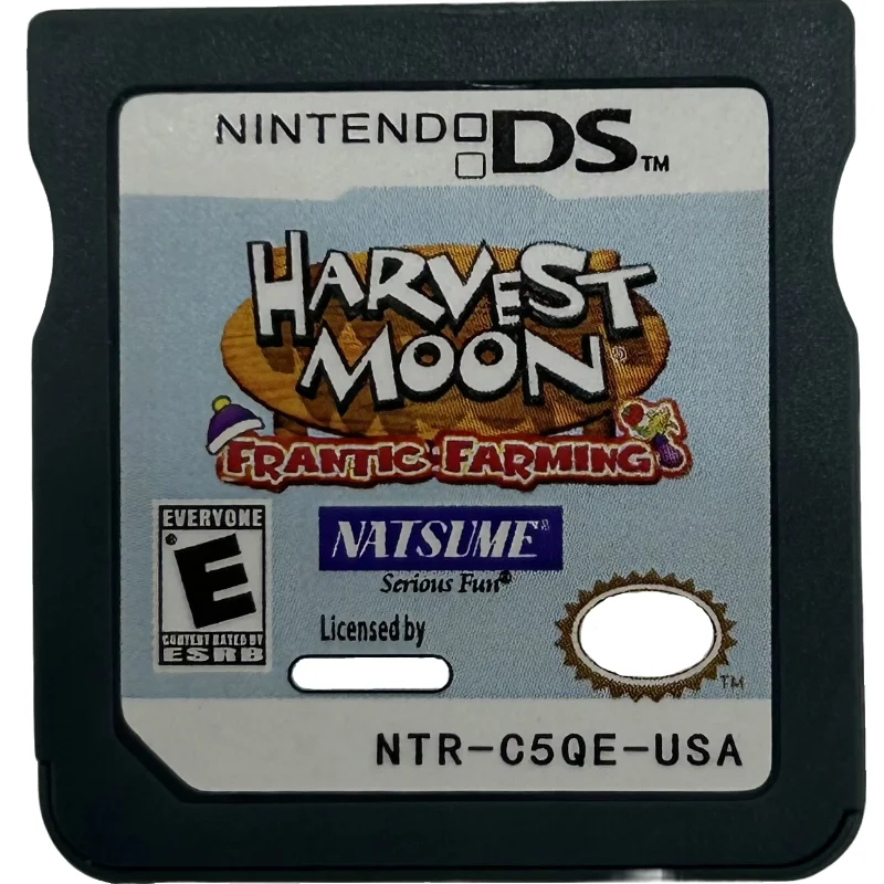 Anime Game Classic Nostalgia NDS Console Cartridge Harvest Moon DS Series Sunshine Islands Grand Bazaar Collection Gifts Toys