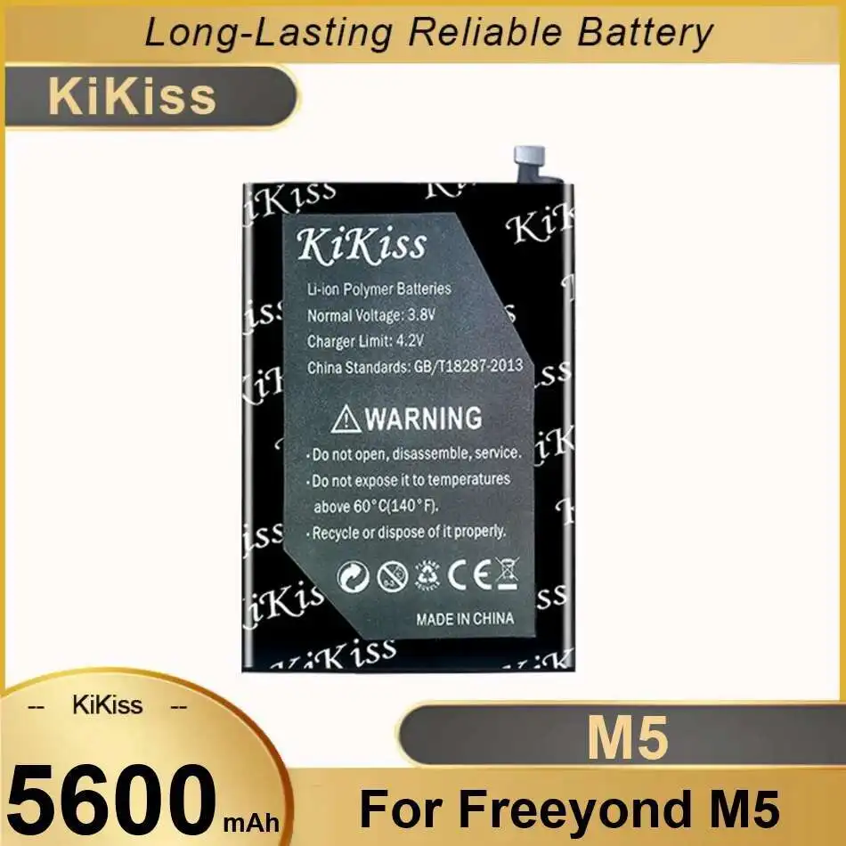 

Mobile Phone Battery 5600mAh Fast Charging For Freeyond M5 M5 For High-Efficiency